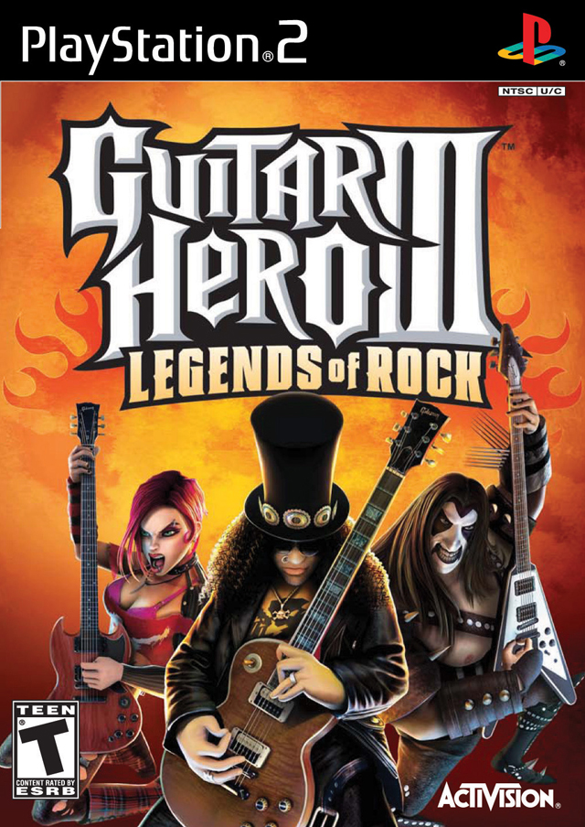 Guitar hero Legend Of Rock (8109) (PS2)