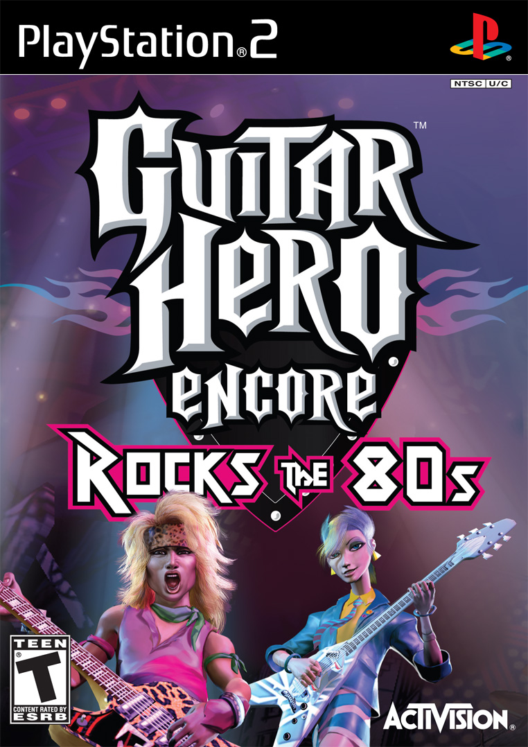 Guitar Hero Encore Rock De Los 80 (8165) (PS2)