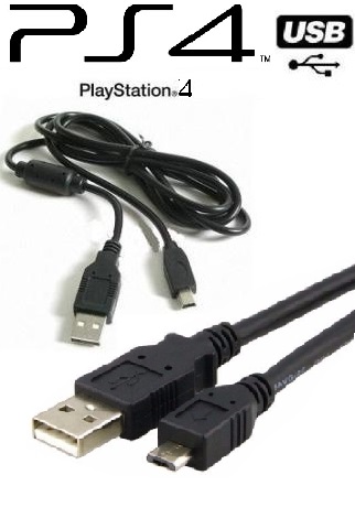 Cable Cargador Joystick  PS4 1.8 mts 