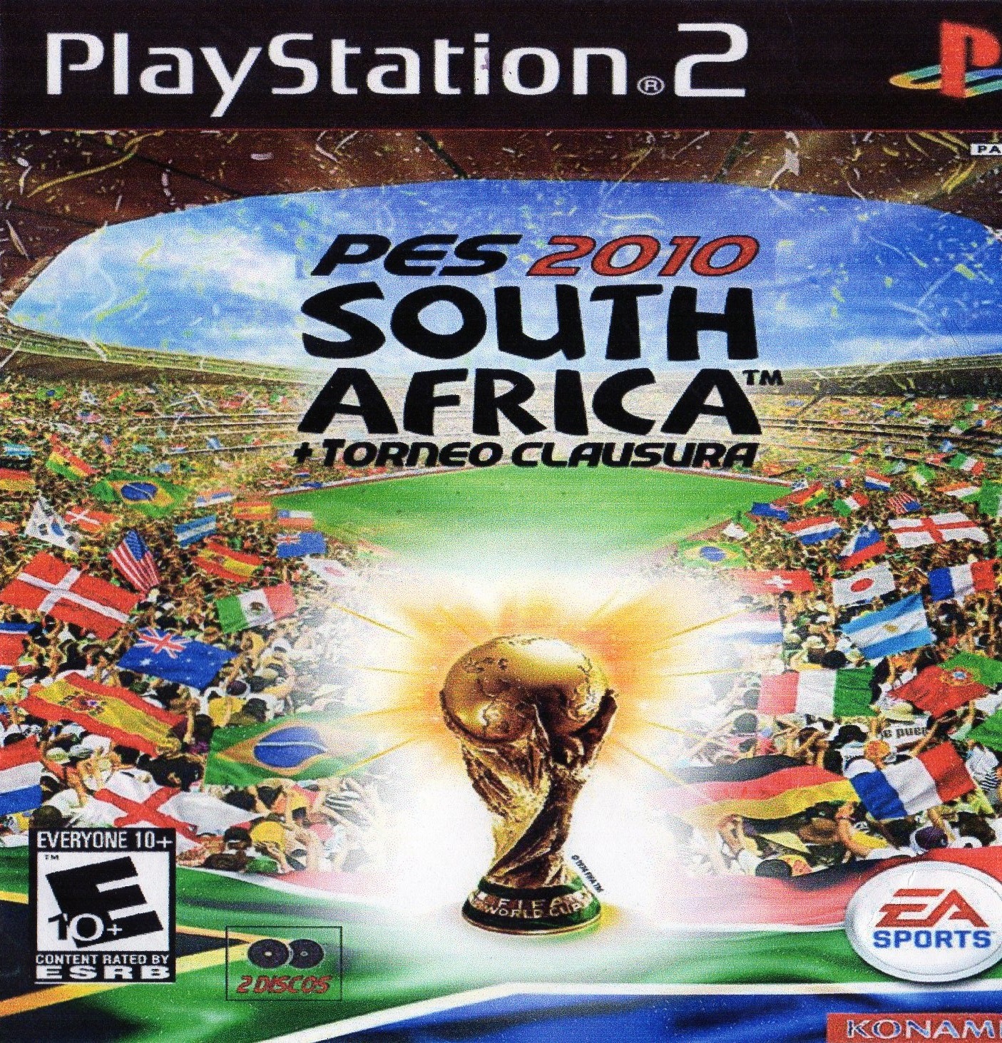PES 2010 Sudafrica Torneo Clausura - 8020 (PS2)