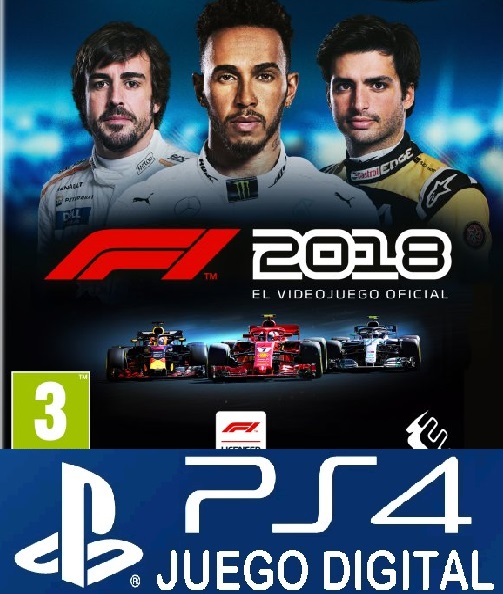 F1 2018 - Formula 1 2018 (PS4D)