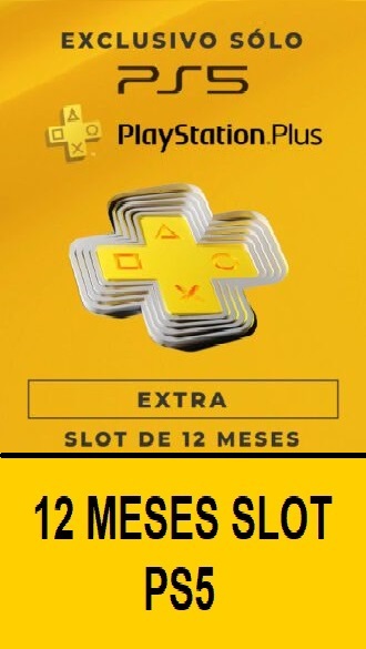 Plus 12 Meses Slot Extra (PS5)