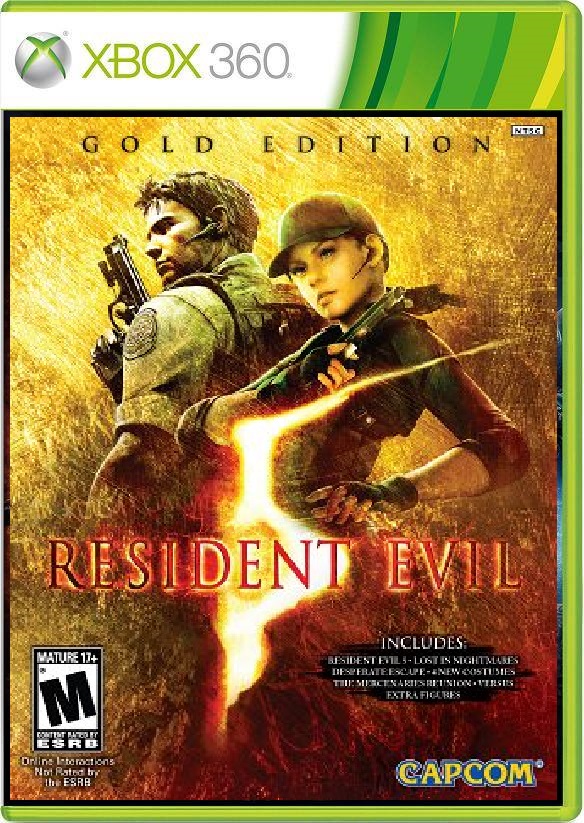 Resident Evil 5 Gold Edition - (X360RGH)
