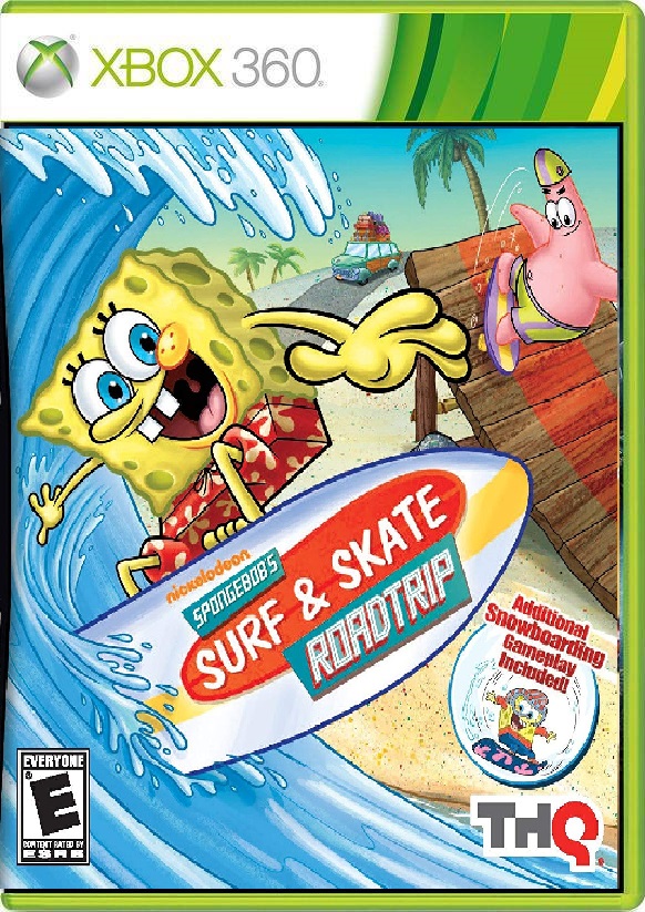Sponge Bob Surf And Skate Tour (X360RGH)