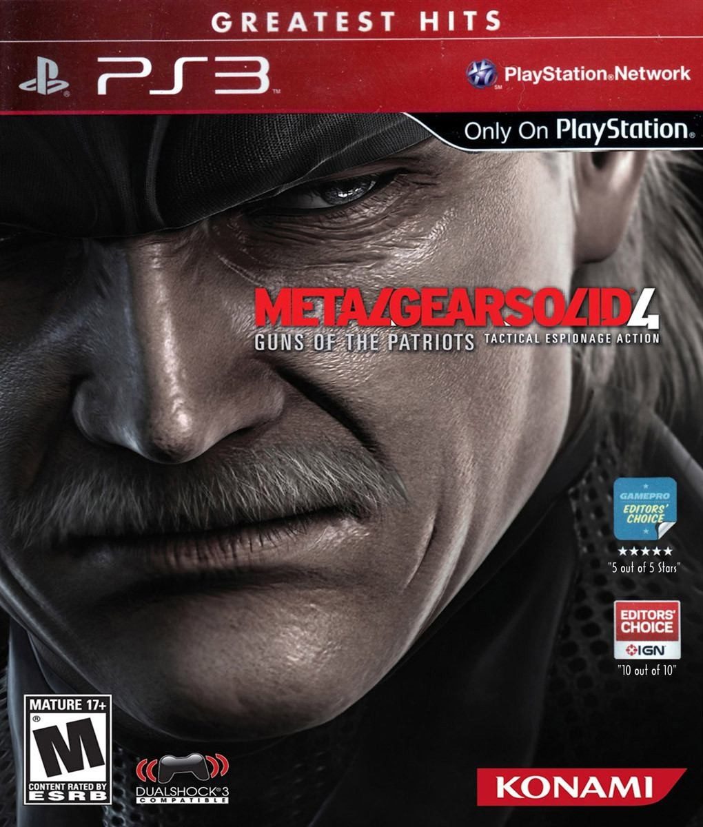 Metal Gear Solid 4 Guns of the Patriots (PS3)