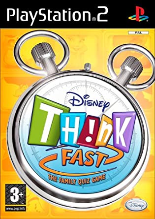 Disney Think Fast The Family Quiz Game (8523) (PS2)