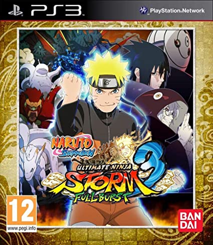 Naruto Ultimate Ninja Storm 3 full burst (PS3)