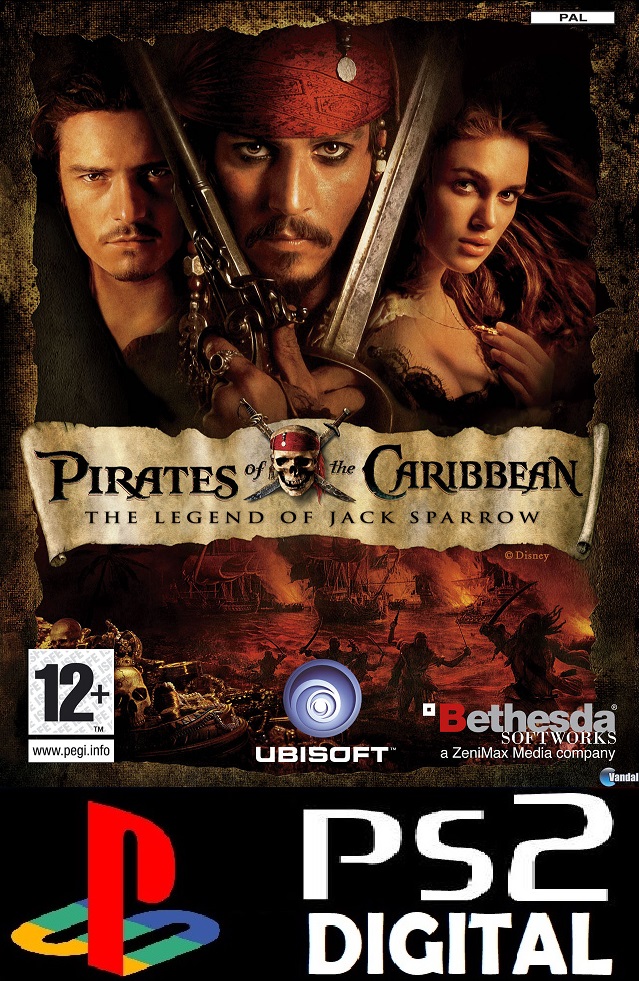 Piratas Del Caribe - La Leyenda De Jack Sparrow (PS2D)