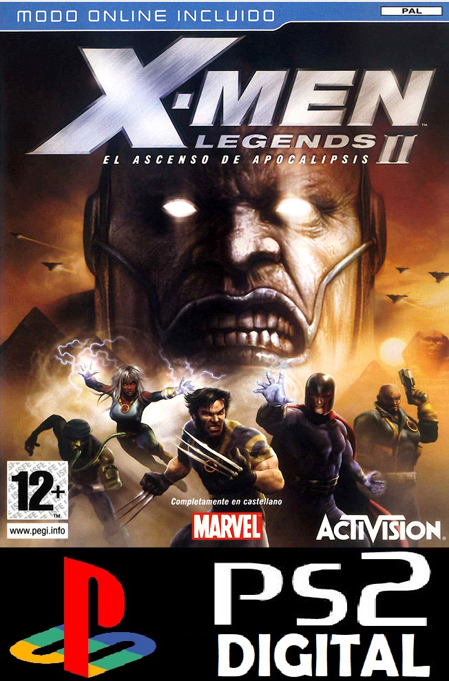 X-men Legends II El Ascenso De Apocalipsis (PS2D)