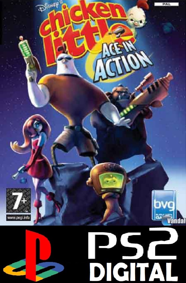 Chicken Little Ace In Action (PS2D)