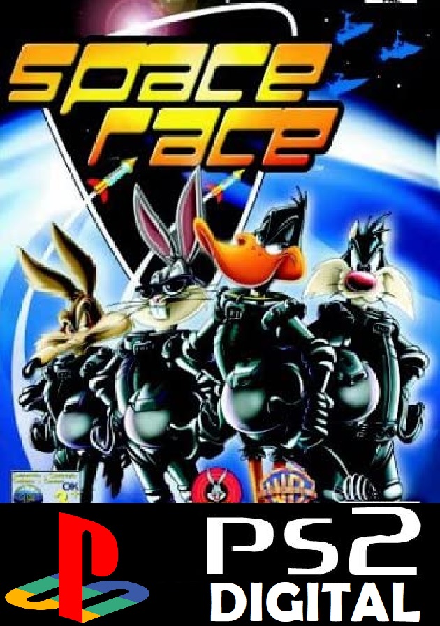 Space Race WB Looney Tunes (PS2D)