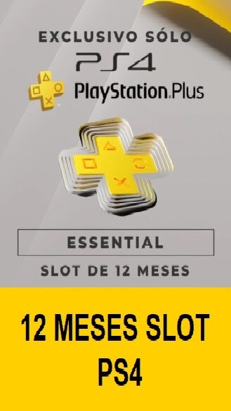 Plus 12 Meses Slot Essencial (PS4)