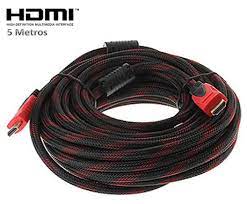 Cable HDMI HDTV 5 mts