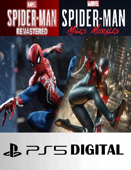 Marvel Spider-Man + Marvel Spider-Man Miles Morales (PS5D)