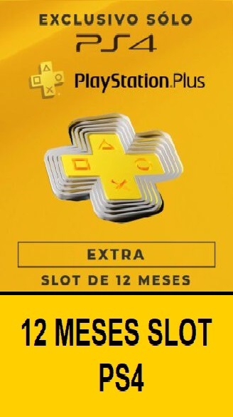 Plus 12 Meses Slot Extra (PS4)