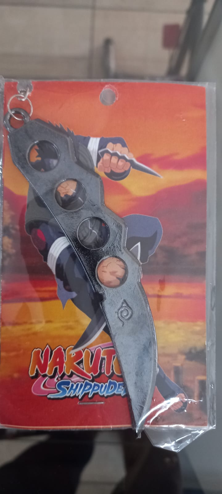 llavero Arma Naruto: Cuchilla Asuma