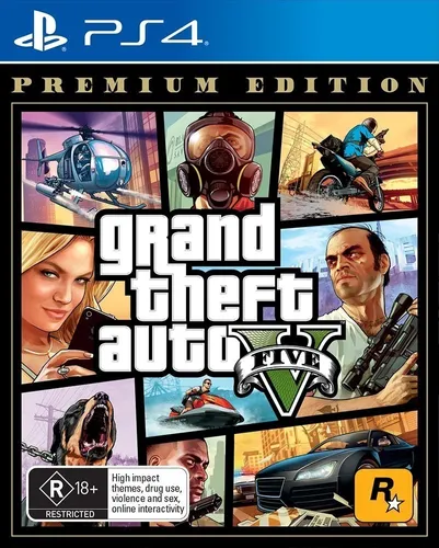 Gta 5 Premium sellado (PS4)