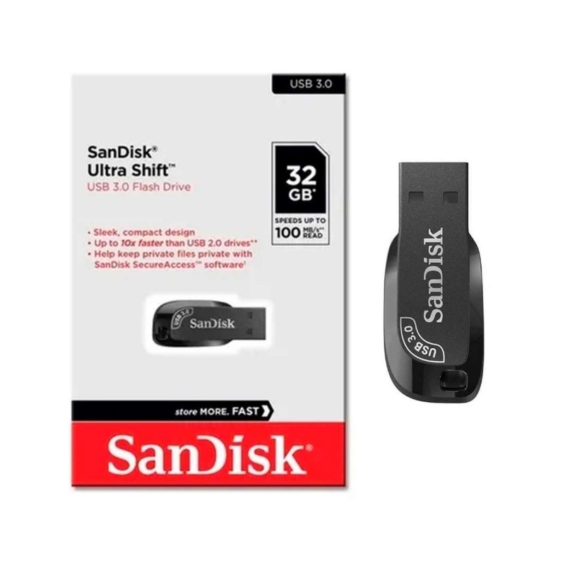Pendrive 3.0  32 Gb Ultra Shift SanDisk