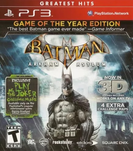 Batman Arkham Asylum Game Of The Year Edition (PS3)