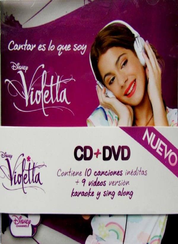 VIOLETTA CANTAR ES LO QUE SOY CD+DVD