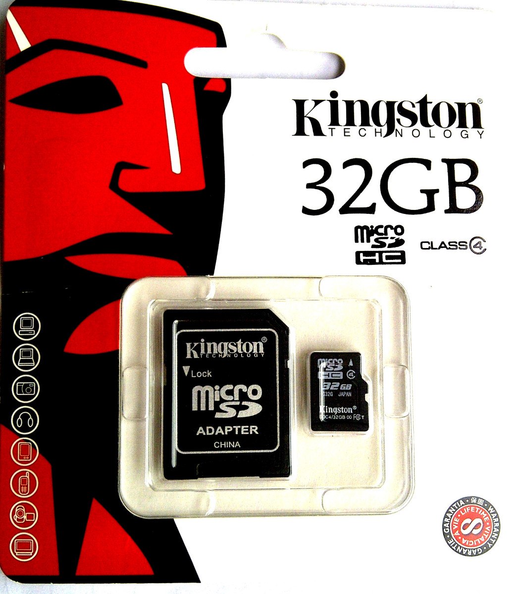 Tarjetas microSD 32Gb c/Adaptador