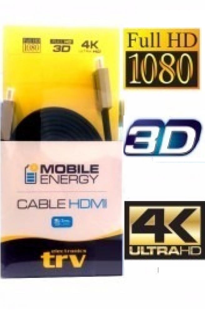 Cable HDMI Compatible 4K 3Mts