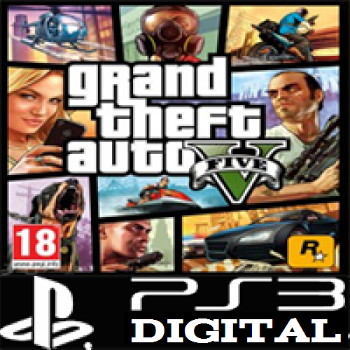 GTA 5 - Grand Theft Auto V (PS3D)