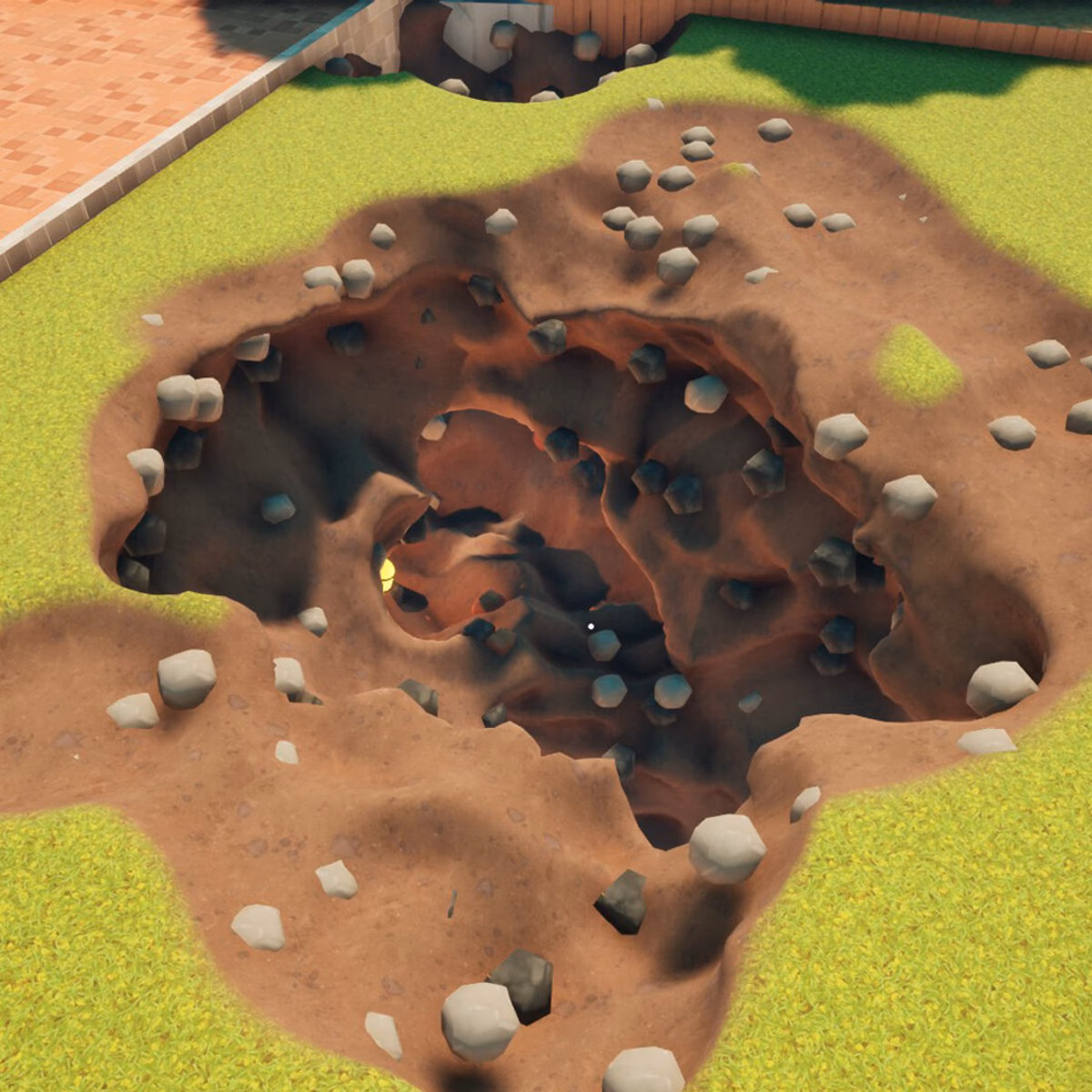 Can you dig a hole in agadah?