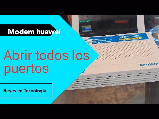 ¿Cuántos puertos puede abrir un módem?