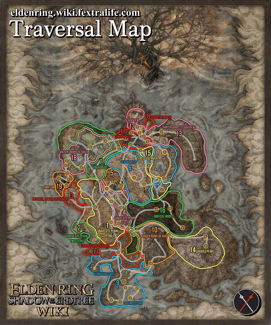 Where is the abyssal Woods in shadow of the erdtree?