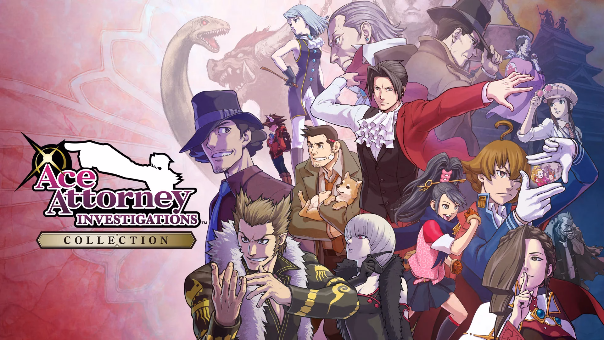 What is the music collection section of Ace Attorney Investigations?