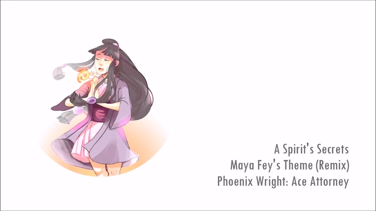 What type of phone does Maya use in Ace Attorney?