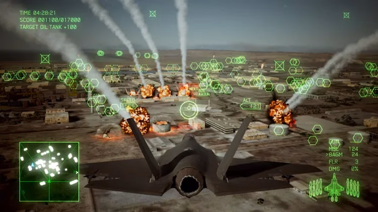 ¿Cuántas entregas tiene Ace Combat?