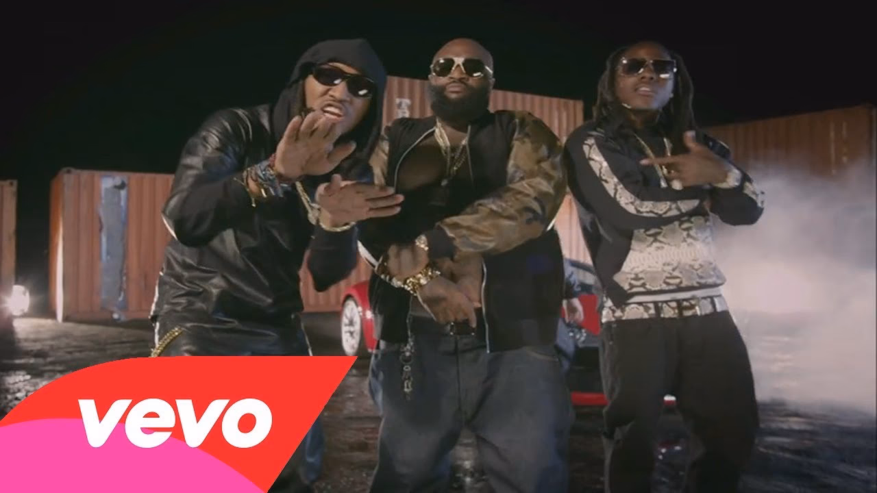 What song does Ace Hood sing with Rick Ross & Lil Wayne?