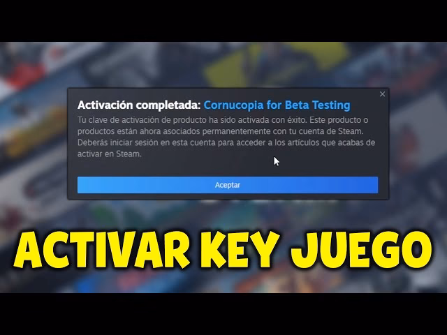 ¿Cómo activar un producto en Steam?