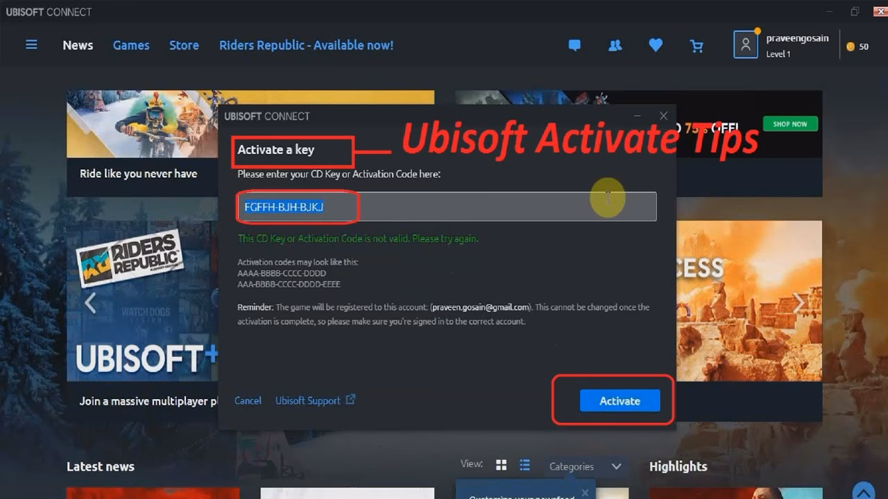 ¿Cómo activar Ubisoft Connect?