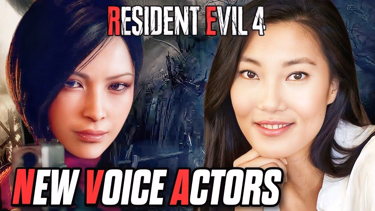 Who is the face model for Ada Wong?