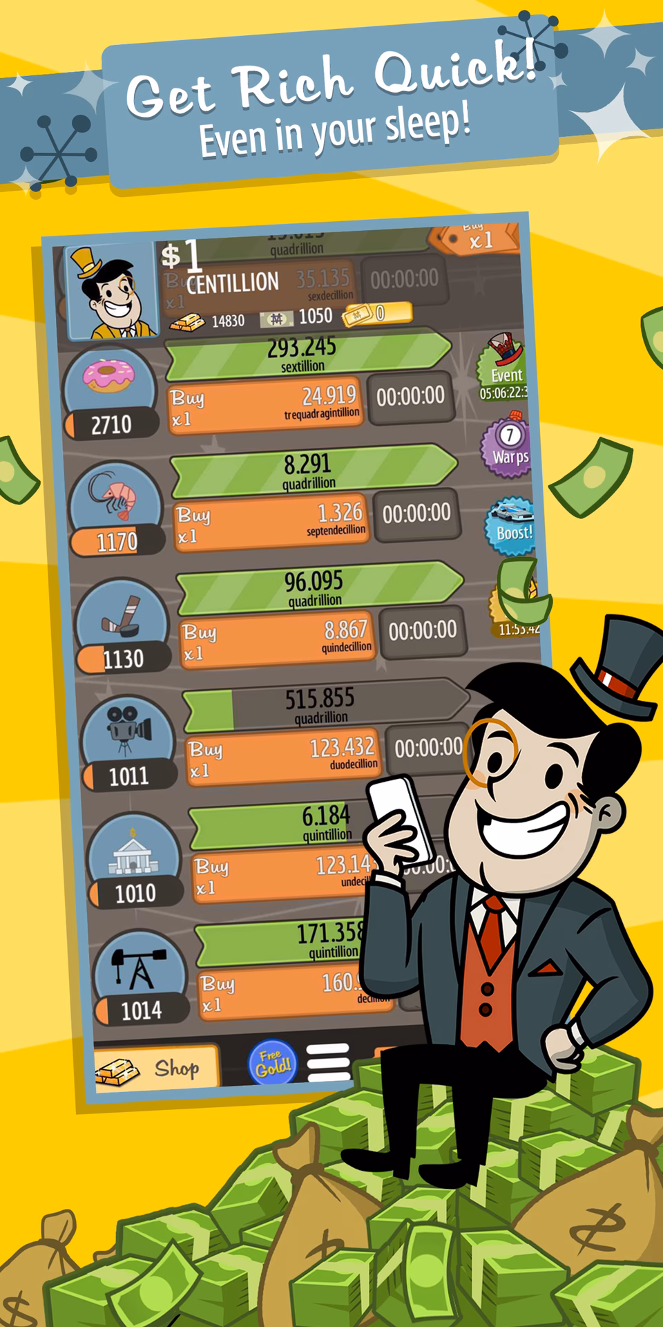 Can I play Adventure Capitalist on Kongregate?