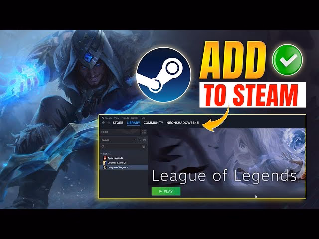 How do I add a non-Steam game to my Steam library?