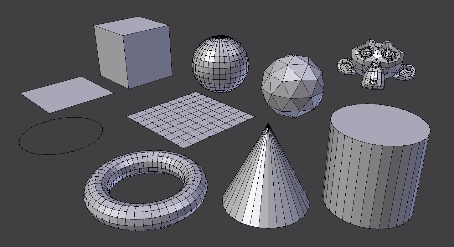 How to add mesh elements in Blender?