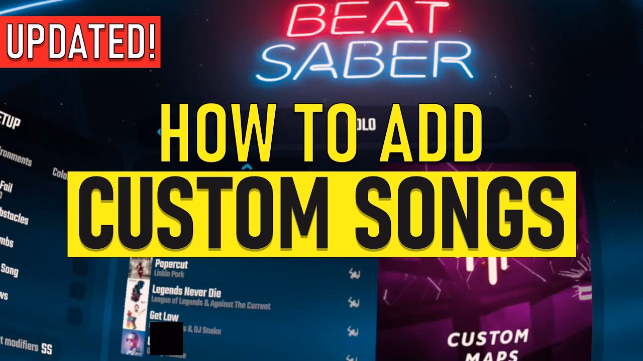 How do I install custom songs without modifying Beat Saber?