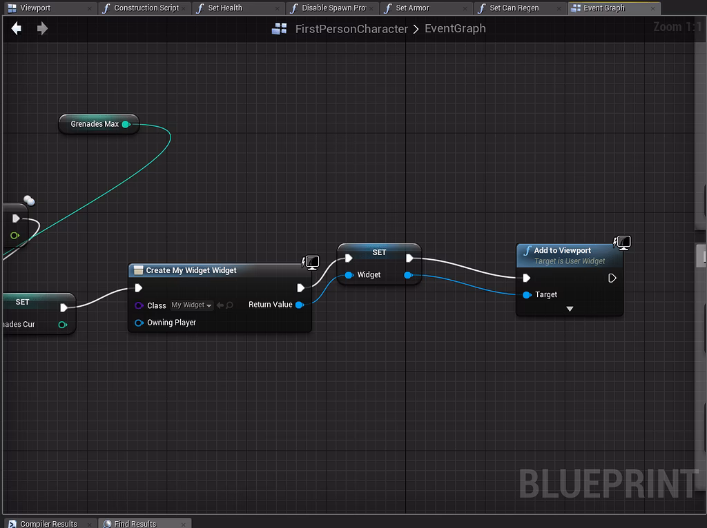 What is the difference between add to viewport and add to player screen?