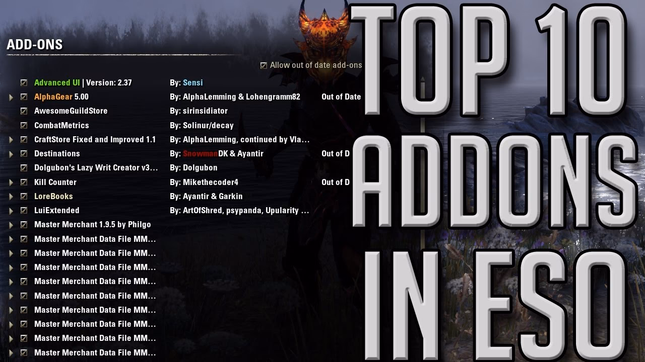 What are Teso addons?