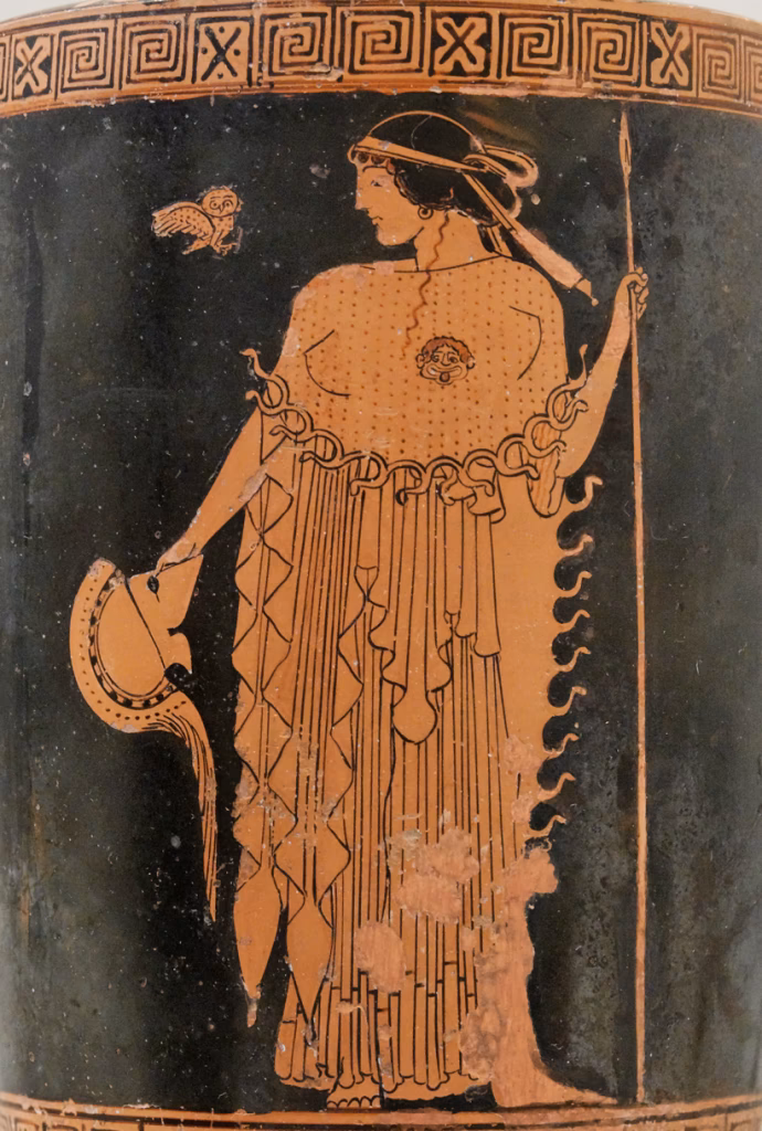 What is the aegis in Greek mythology?