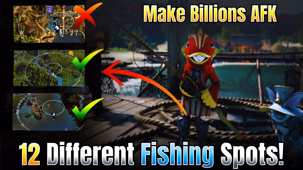 What is AFK fishing in Black Desert Online (BDO)?
