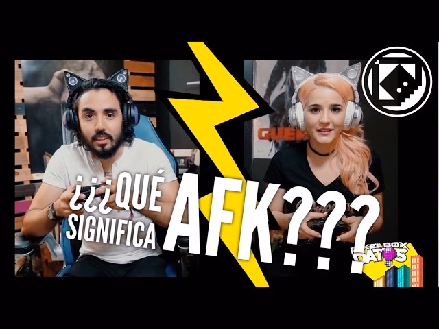 ¿Qué significa cuando alguien escribe AFK?