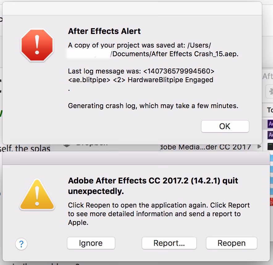 What if after effects crashes on startup?