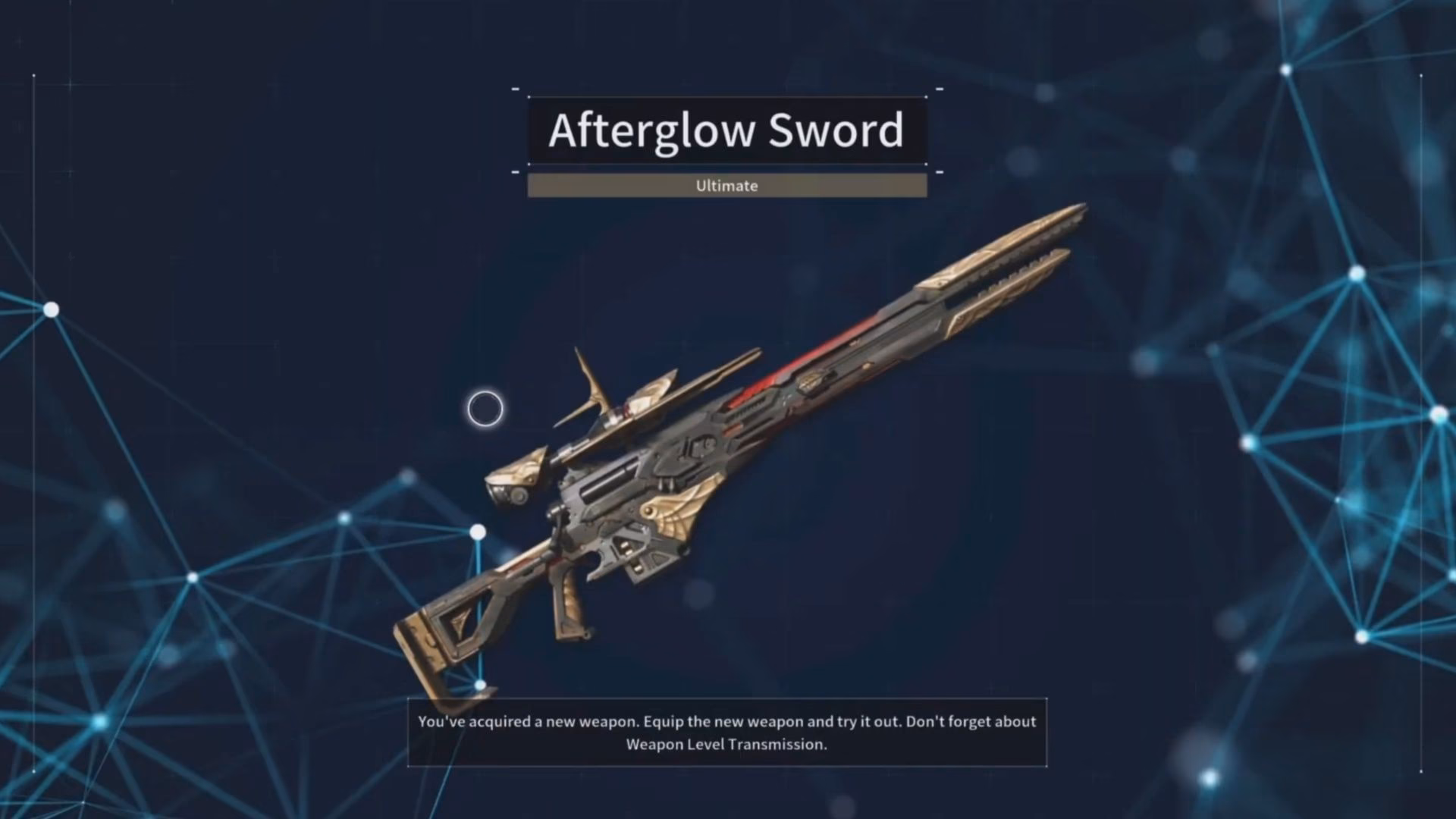 How do I level up afterglow sword in the first descendant?