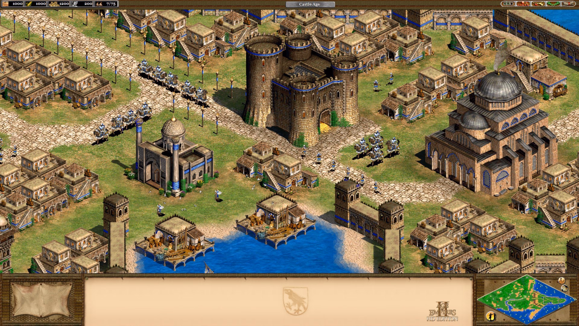 ¿Por qué la calidad de los gráficos del Age of Empires II no es tan buena?