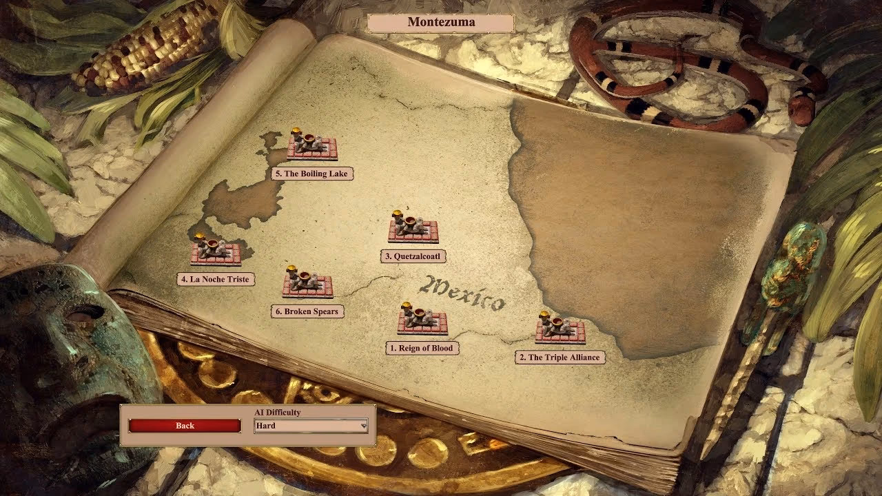 Are Montezuma maps available on Steam?